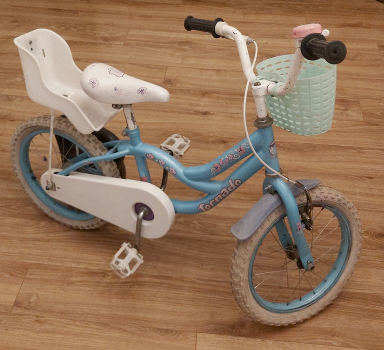 Rower dziecięcy niebieski 16"