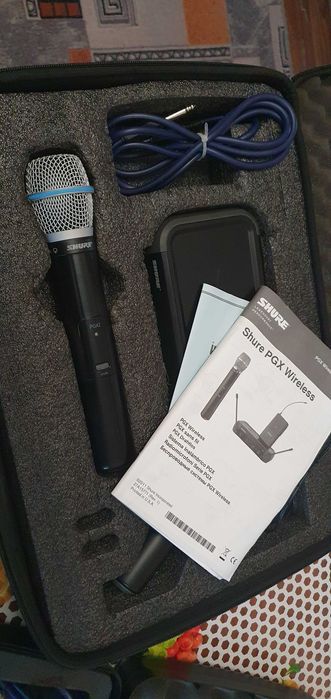 Радиомикрофон Shure Beta 87/Sm 58 beta 58 /SLX / Pgx/ULXp