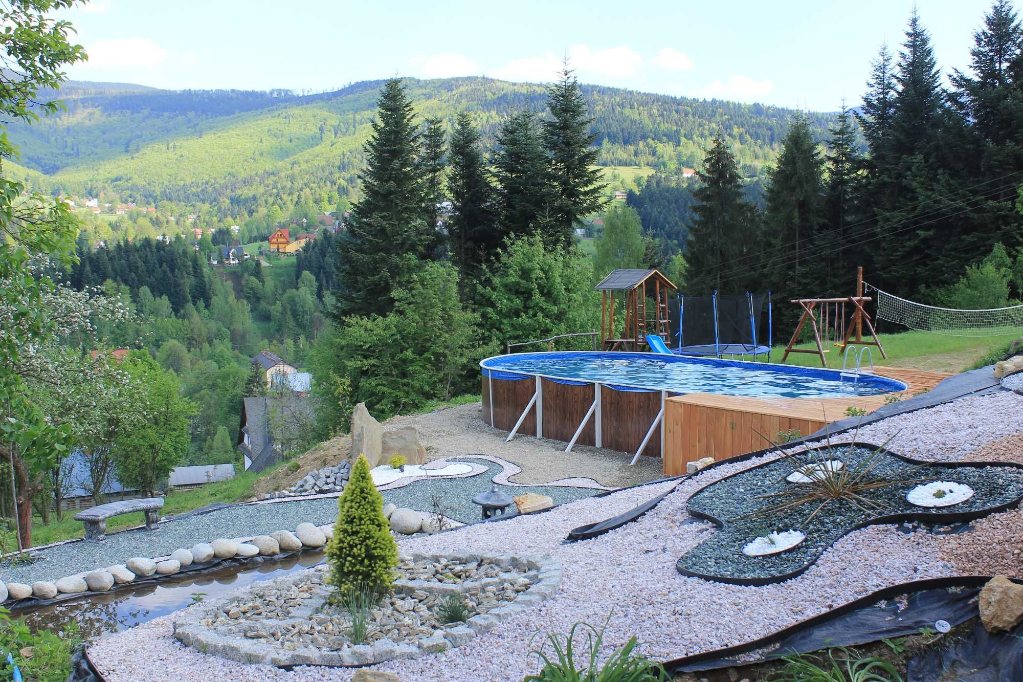 Wynajem pokoi. Sauna, jacuzzi w cenie, basen pokoje w górach Zawoja