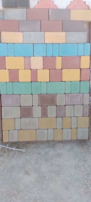 Шлакоблок тротуарная плитка