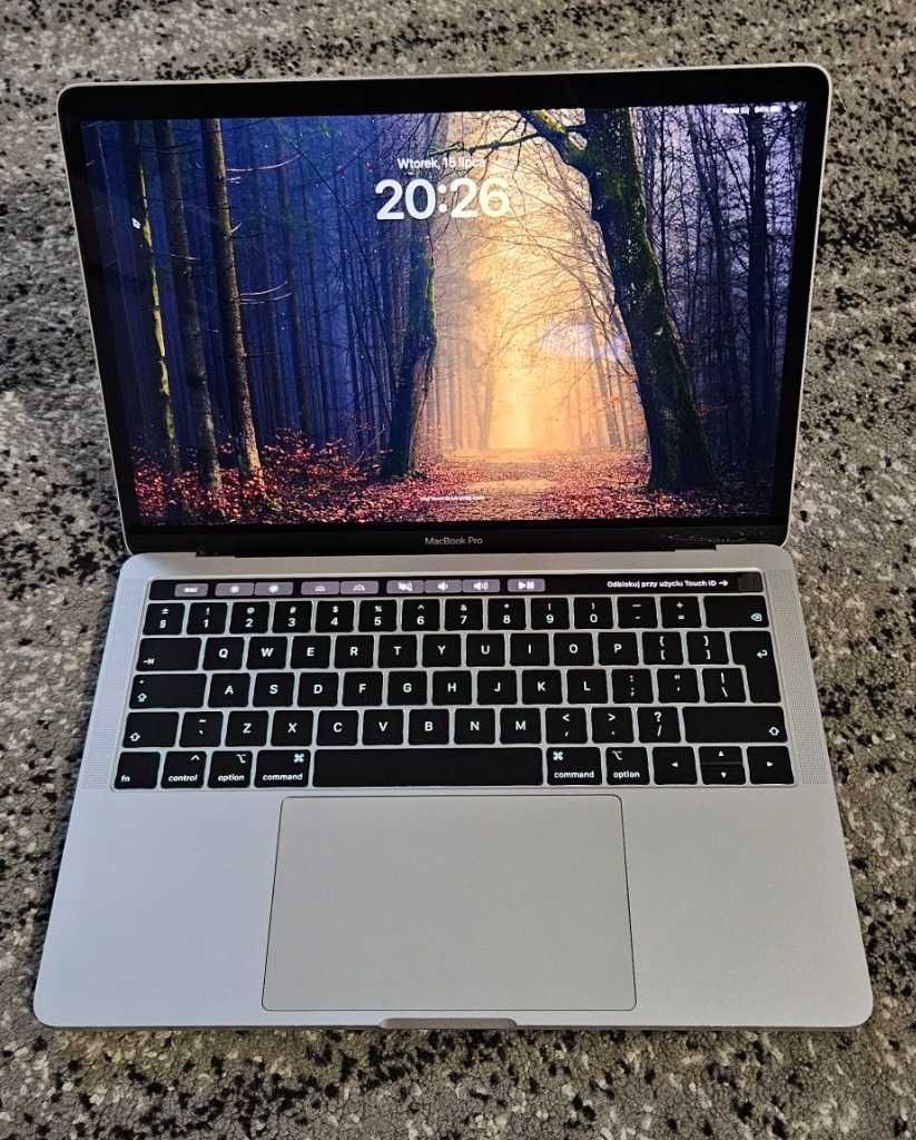 Apple MacBook Pro 13, A1989, i5, 16/256GB, 2019 srebrny