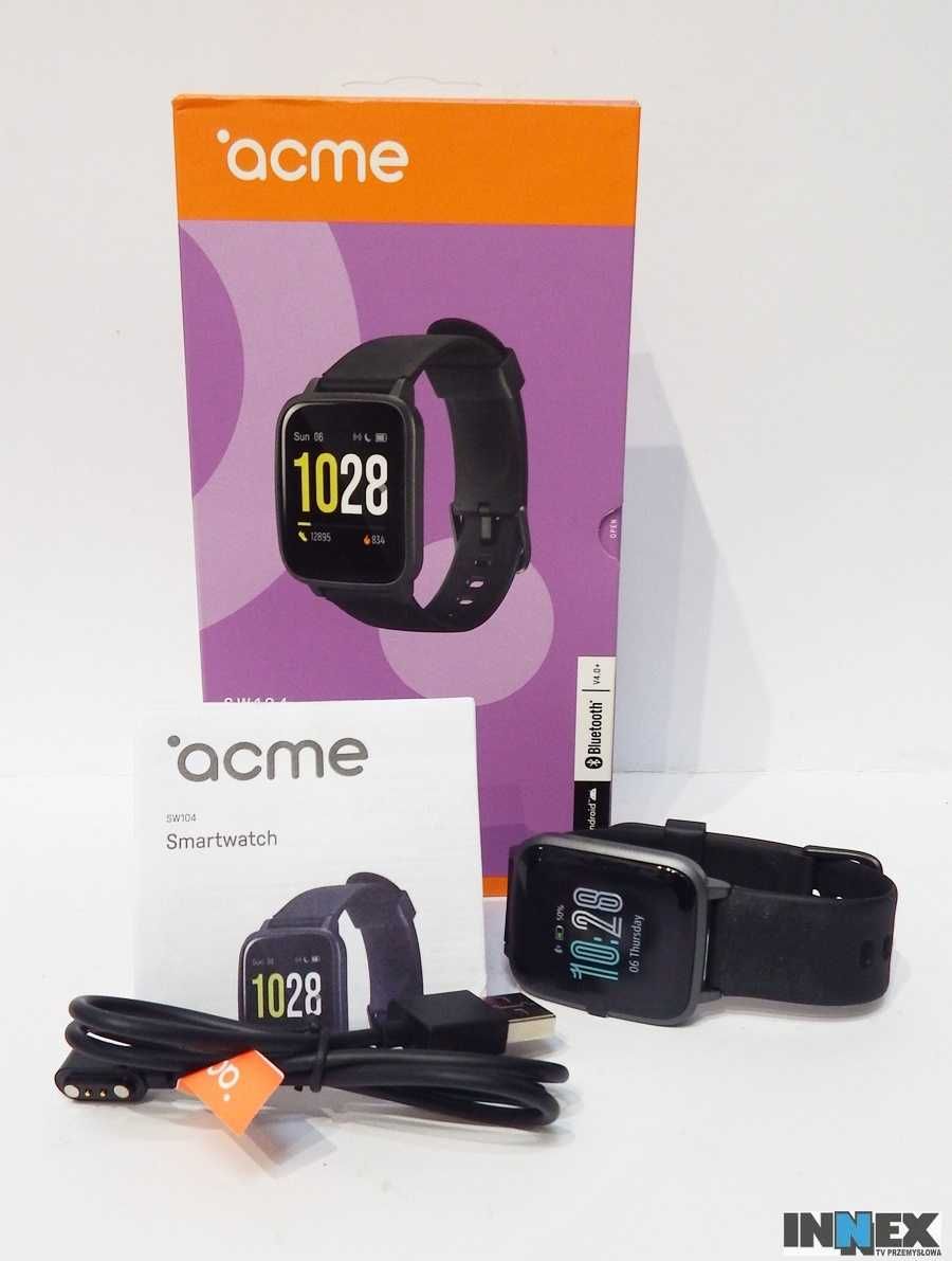 Smartwatch Acme SW104 (czarny) Promocja