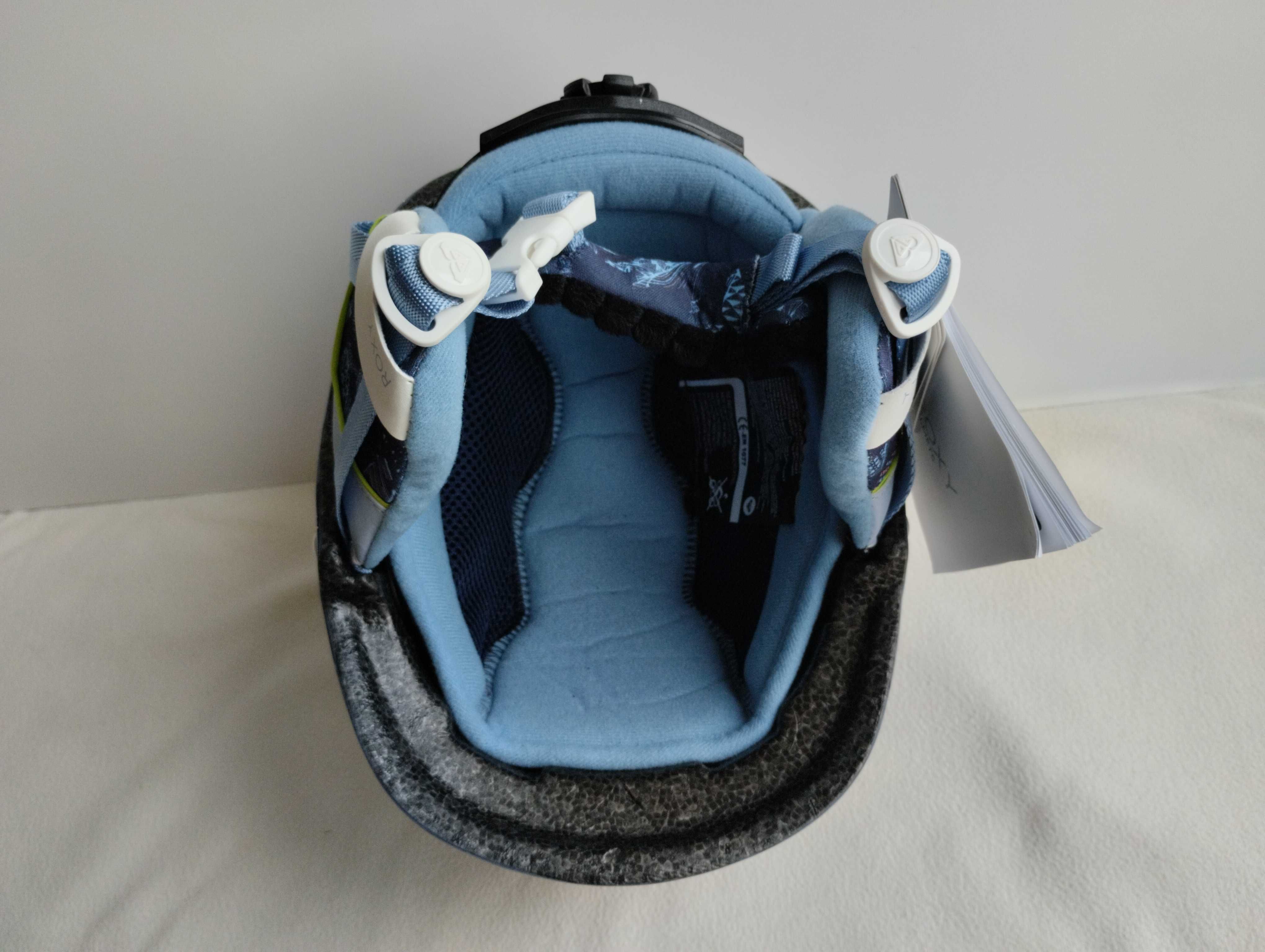 Kask narciarski dziecięcy Roxy Happyland r. XS 50 cm NOWY z metkami