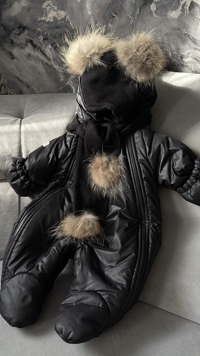 Комбінезон зимовий чорний