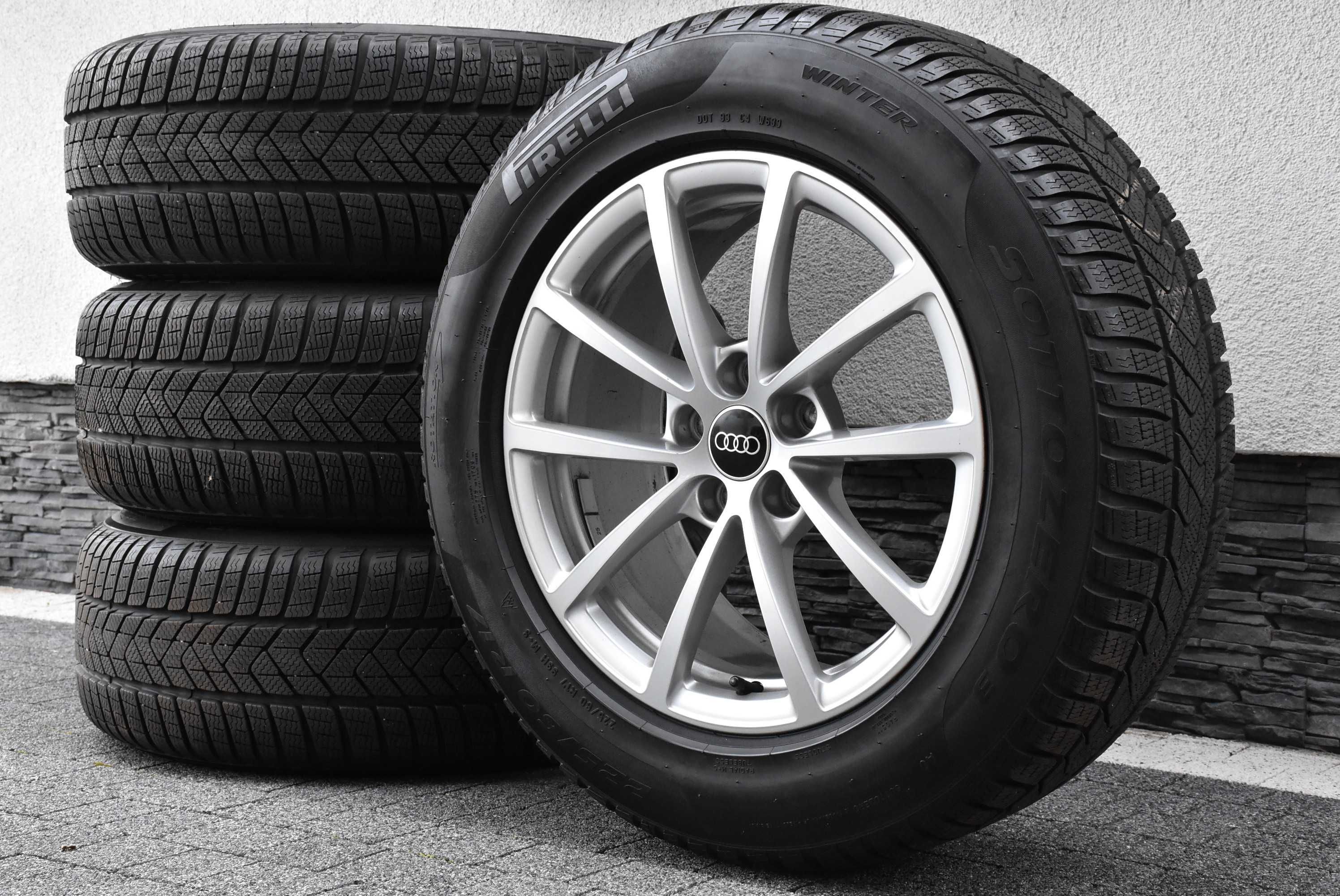 Koła zimowe Audi A6 C8 4K0 17" NOWE Pirelli AO 8mm dot2023