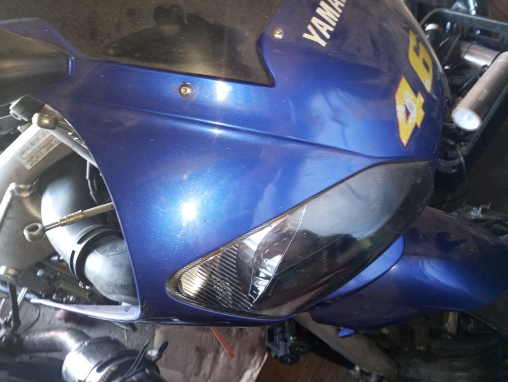 Części Yamaha yzf r6 rj03 98-02 bak lagi alternator sprzęgło ogon set
