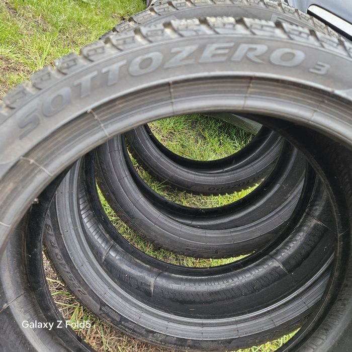 Opony zimowe 225/40/19 255/35/19 Pirelli Sottozero3 20/21r bieżnik 7mm