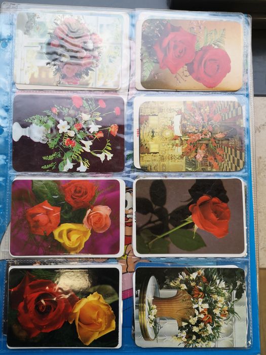 Calendário de Bolso - Flores e Plantas;