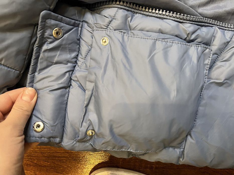 Зимова куртка/пуховик zara 116-122/6,7 років