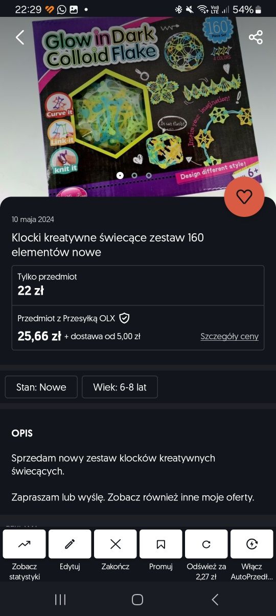 Zestaw 3 nowych zabawek klocki gra nowe