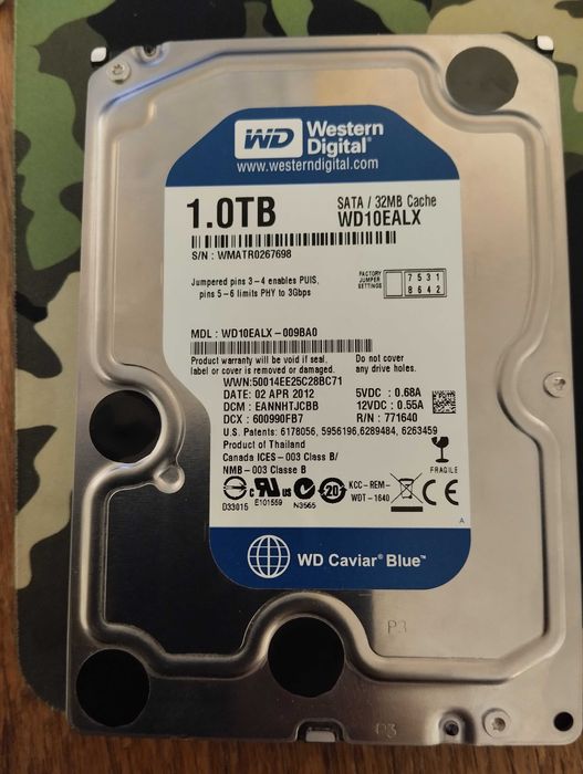 Жёсткий диск WD10EZEX