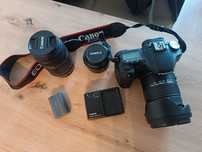 Canon eos 50d plus 3 obiektywy w zestawie