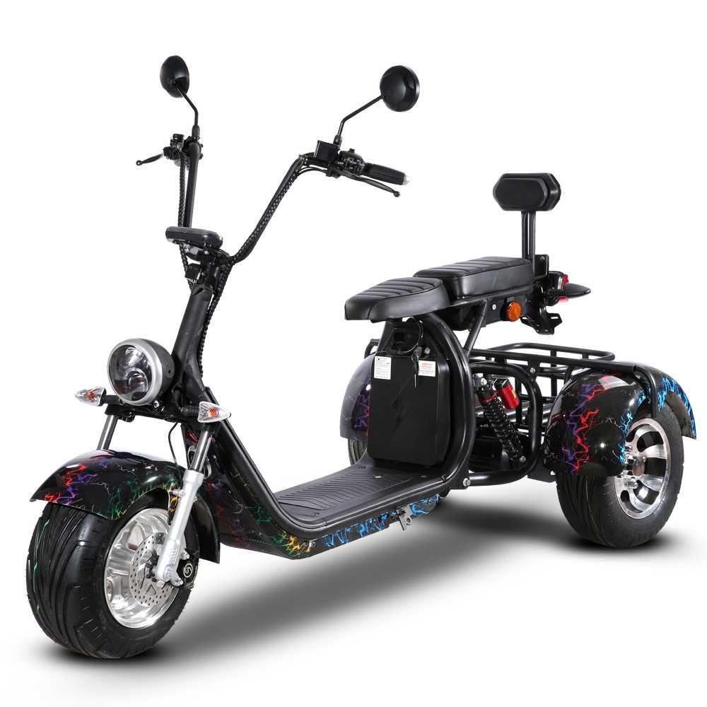 НОВІ Скутери! CityCoco SMARDA 3х кол(60V/20A) 2500W ~45кмч. 2025 року.