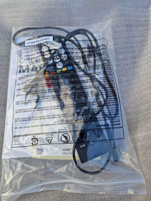 Nowy uszkodzony telewizor Hisense 55 cali 55U6NQ pęknięta matryca