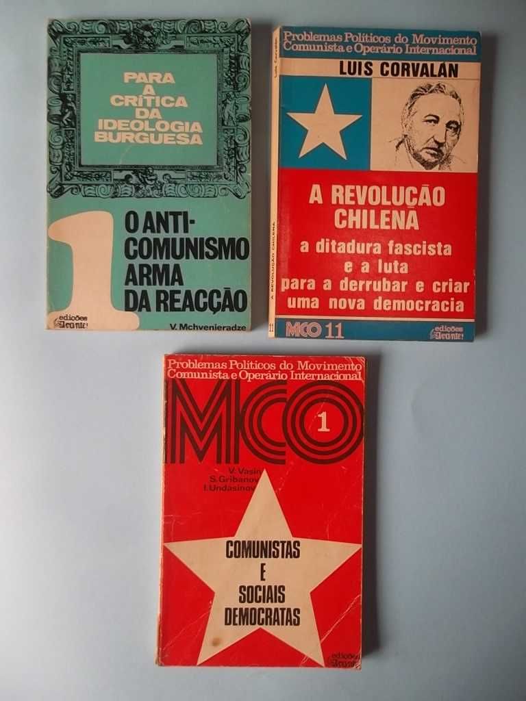 3 Livros Edições AVANTE anos 70 ver fotos, todos 5EUR.