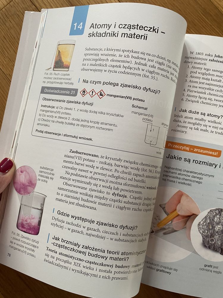 Chemia 7 podręcznik Nowa era