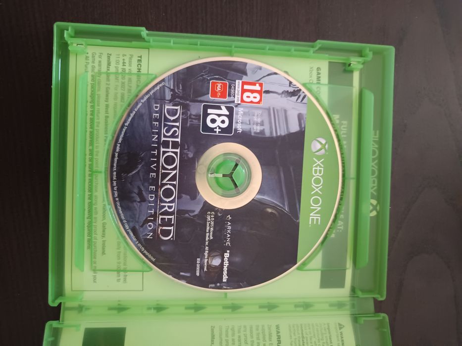 DisHonored na Xbox one