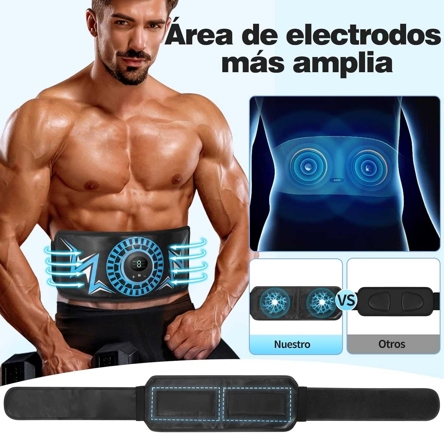 Joytour EMS estimulador abdominal (1008)