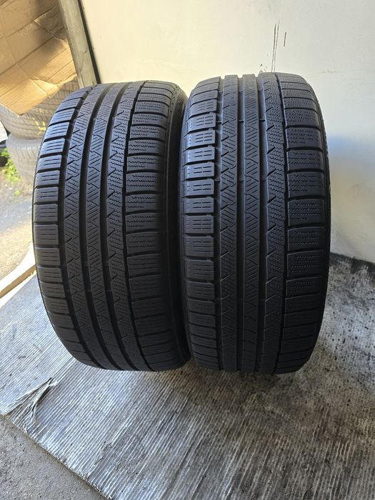 Sprzedam 2 opony 225/40 18" Continental zimowe 85%