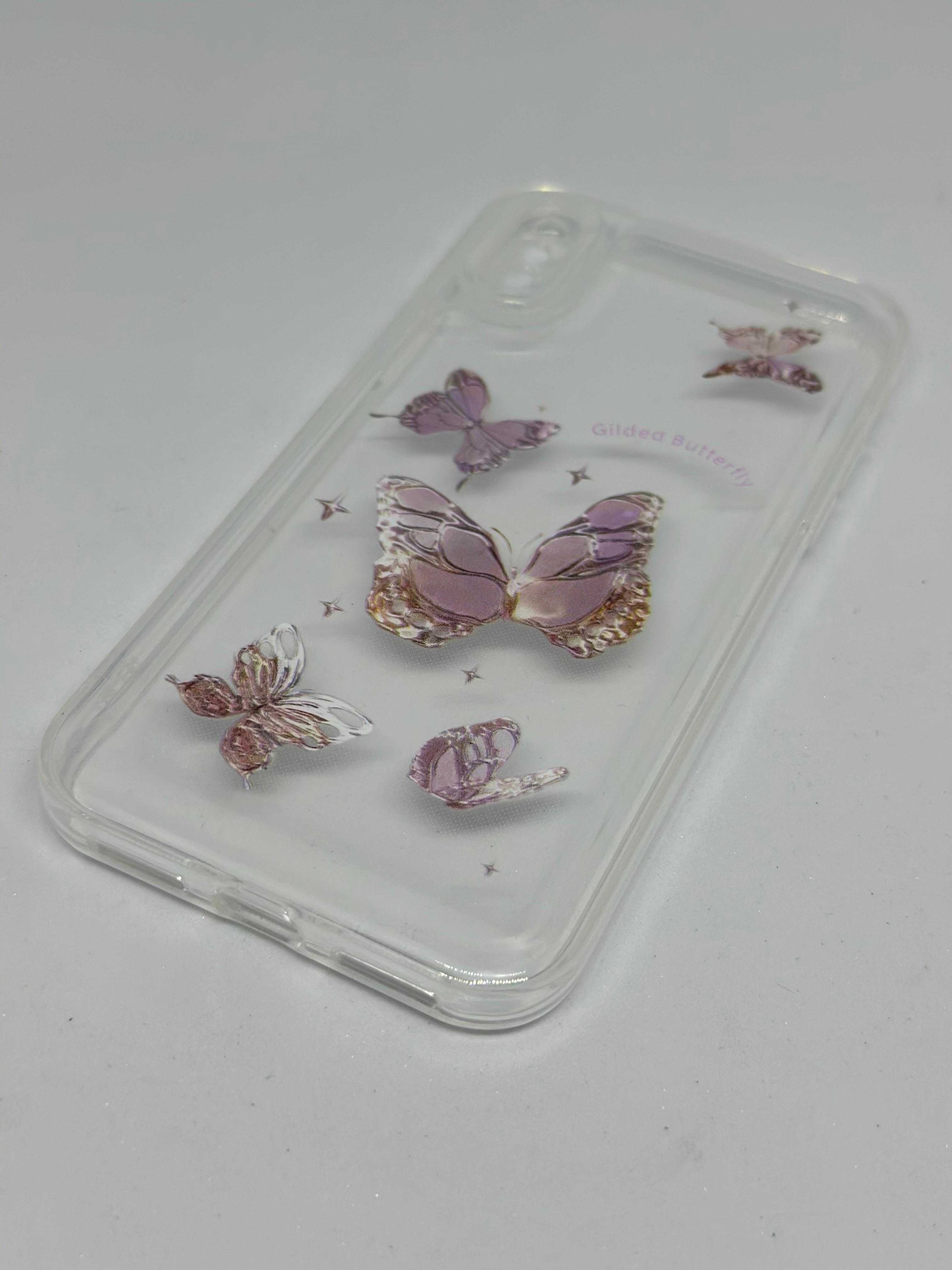 Obudowa Iphone X/XS Etui Case Silikonowy Motylki kod 473