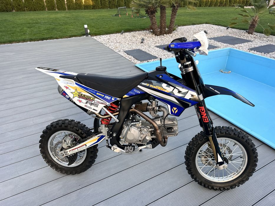 Pit Bike Ycf 190 stan igła 2 wydechy Scalavini