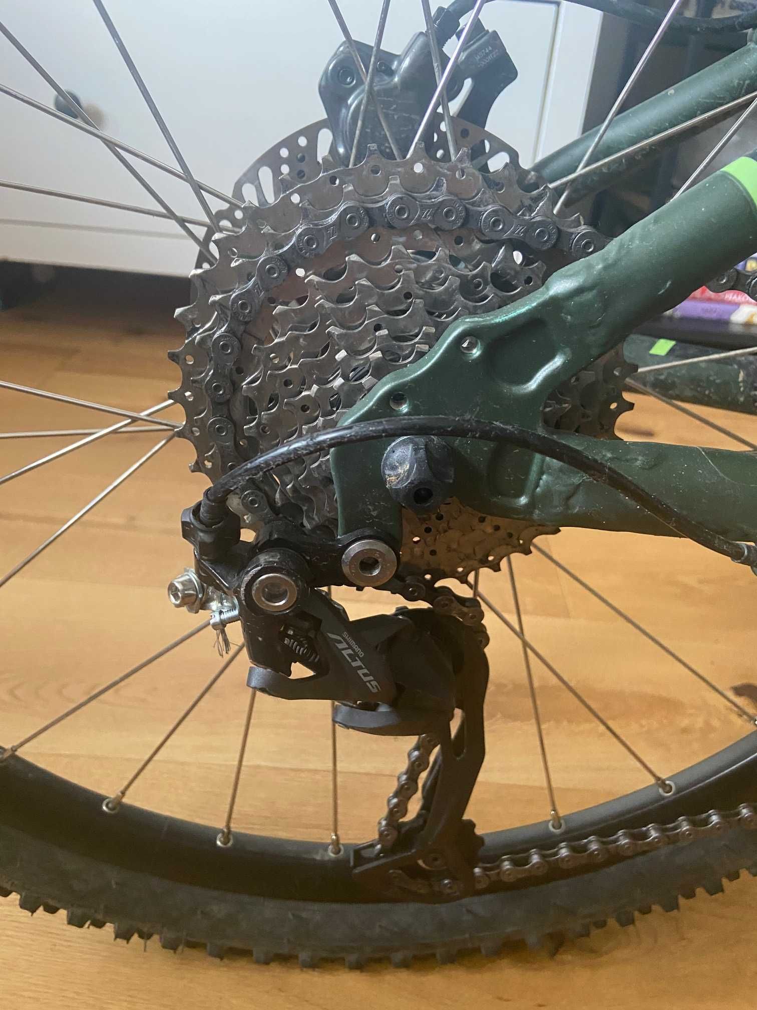 Rower MTB dziecięcy Rockrider 920ST 24 cale (amortyzator powietrzny)