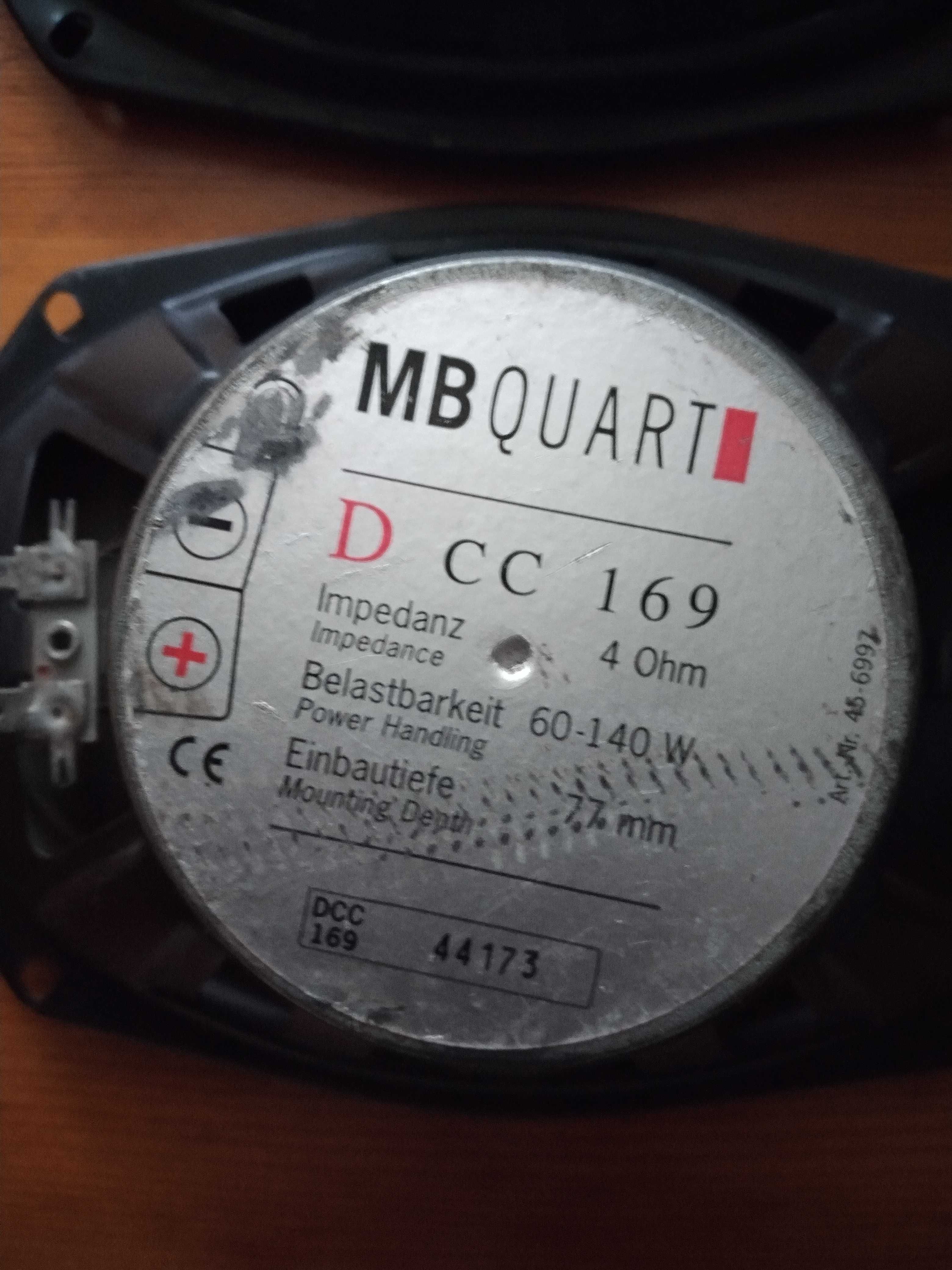 Акустика MB Quart DCC169 (6х9")