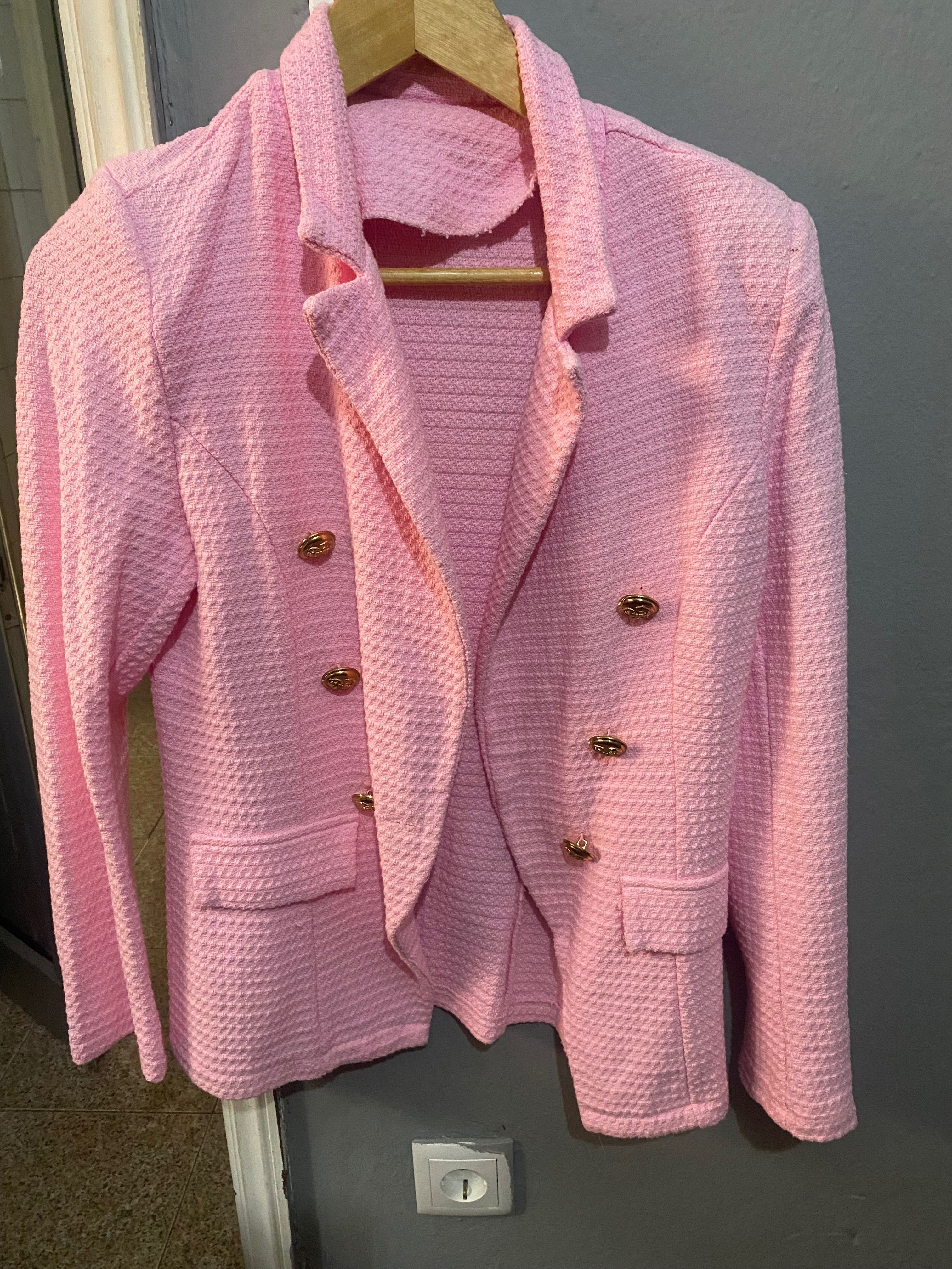 Blazer rosa tamanho XS/S