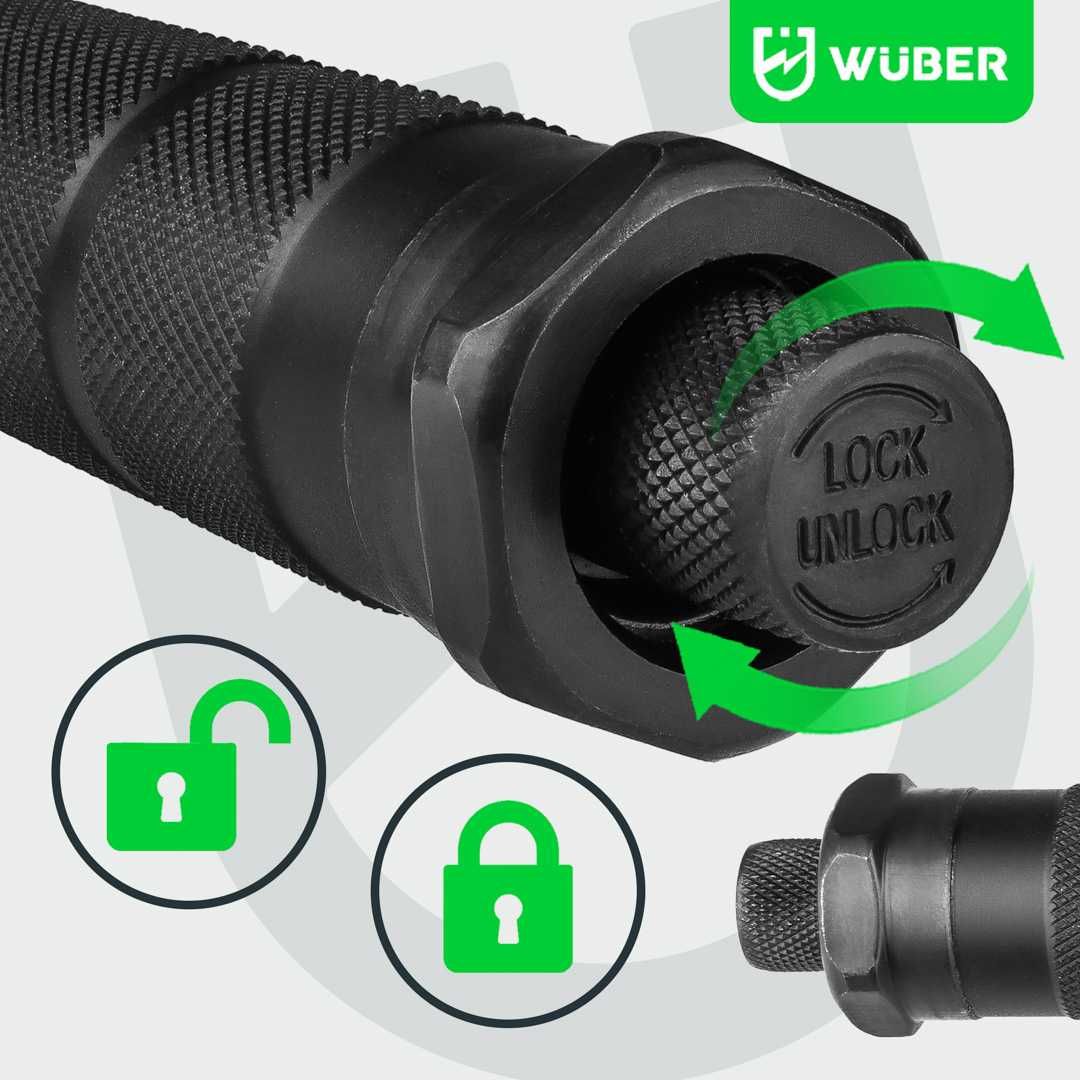 Klucz DYNAMOMETRYCZNY 1/2" 28-210Nm ETUI 4 nasadki 14,17,19,24mm 2195
