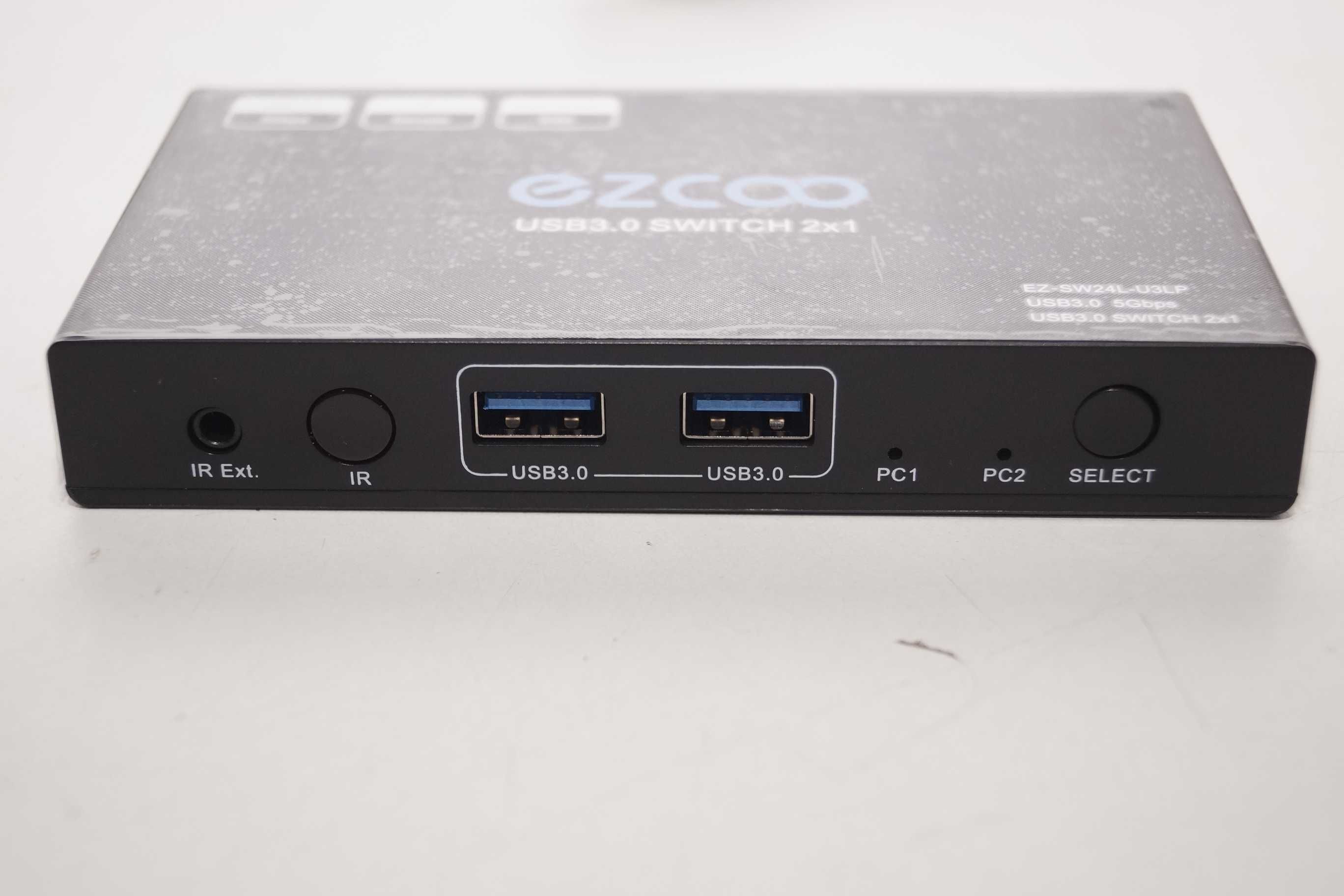 Switch USB 3.0 wyjścia 2w4 pilot zdalnego sterowania przełącznik KVM