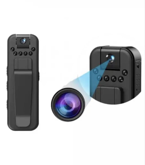 Портативна нагрудна міні-кишенькова камера з кліпсою для одягу 1080P