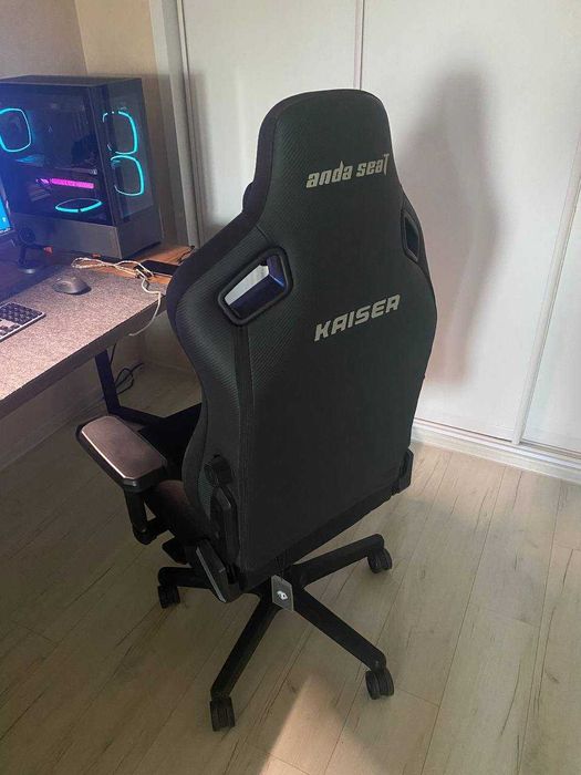 Ігрове крісло Anda Seat Kaiser 3 Size XL (Black Fabric)