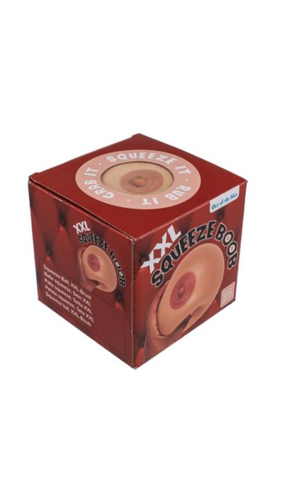 Іграшка антистресс жіноча грудь, 12см.