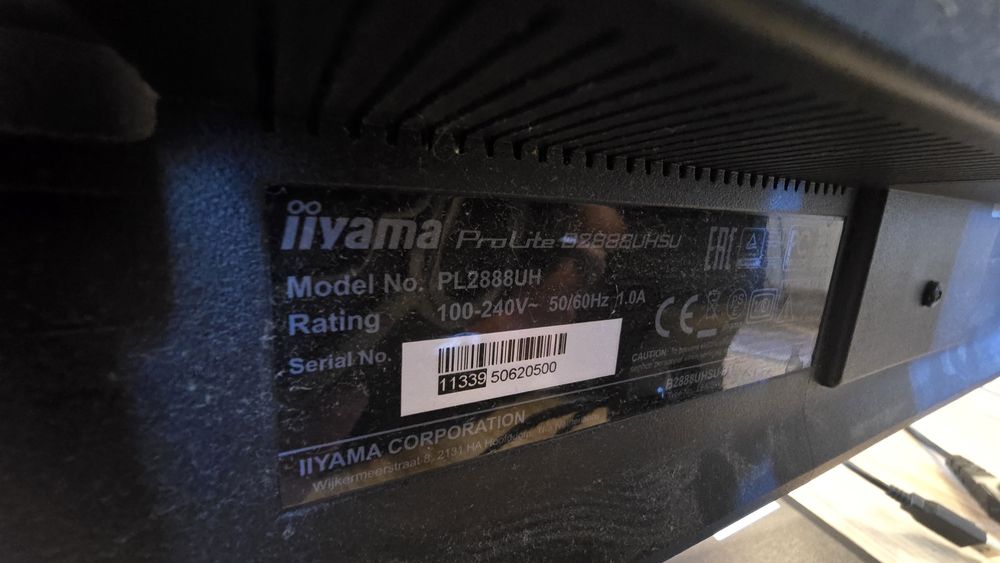 Monitor 4K IIyama PL2888UHSU-B1