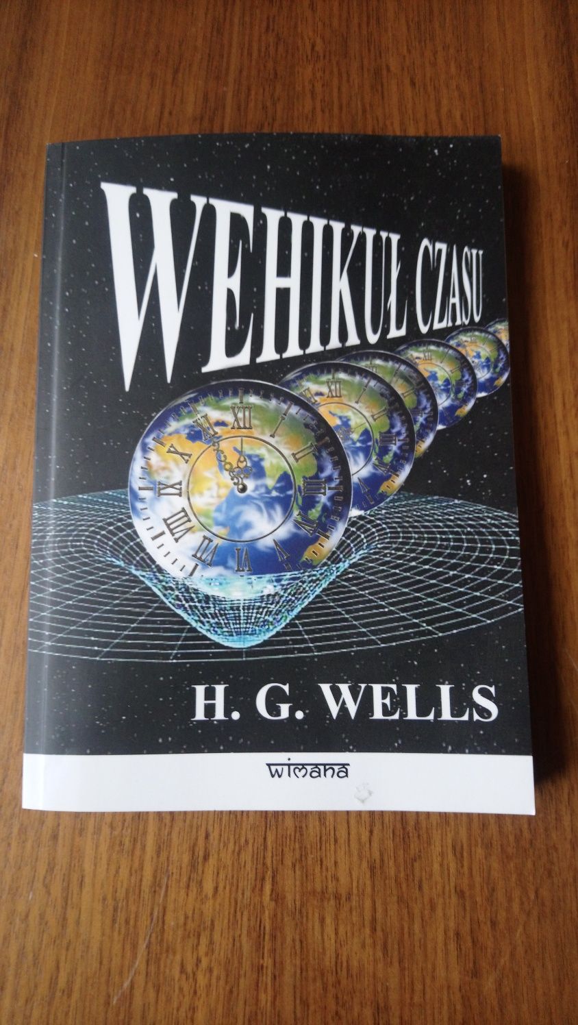 Książka wehikół czasu H. Wells Sifi