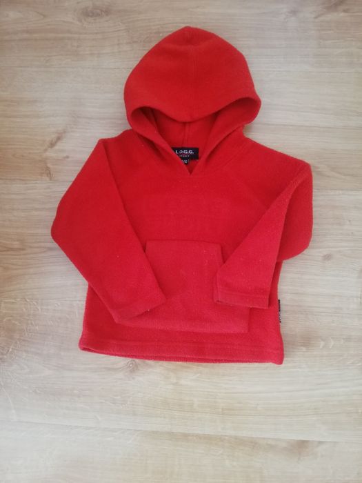 Bluza polarowa z kapturem 86/92 cm