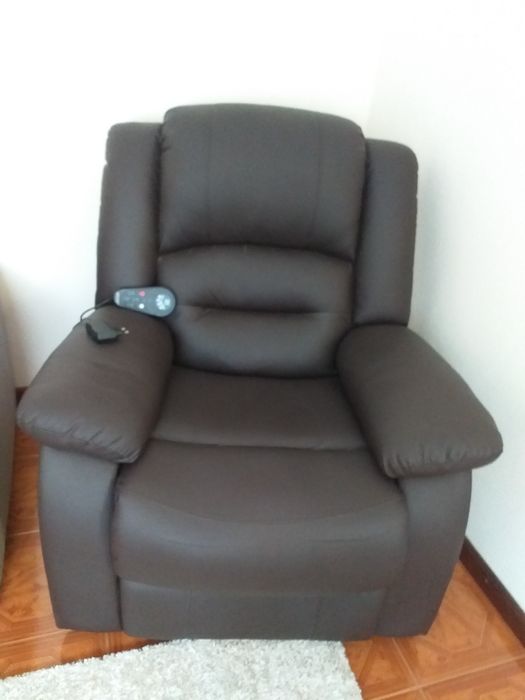 Poltrona  Relaxe em pele