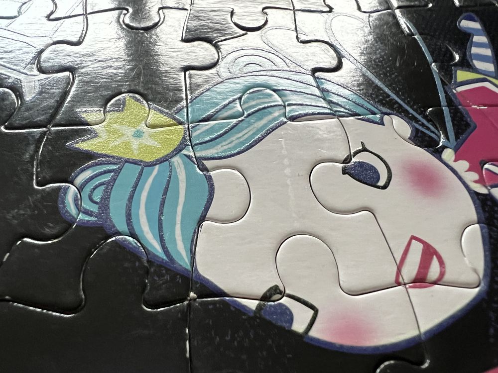 Zestaw puzzli Mudpuppy, 5+, puzzle świecące w nocy