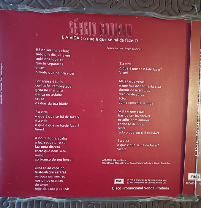 CD - Sérgio Godinho
