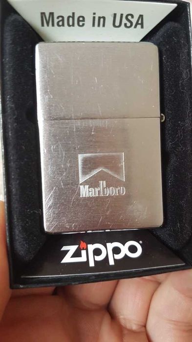 Zapalniczka Zippo Marlboro Cztery Rogi  2002r