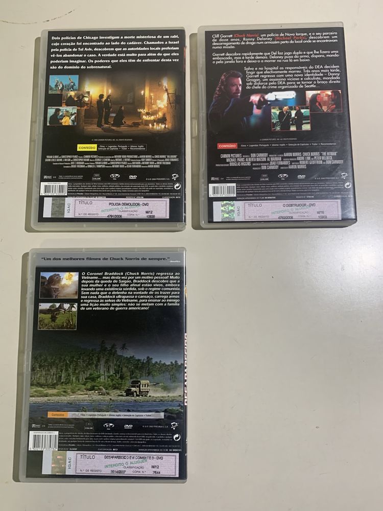 DVDs Chuck Norris
