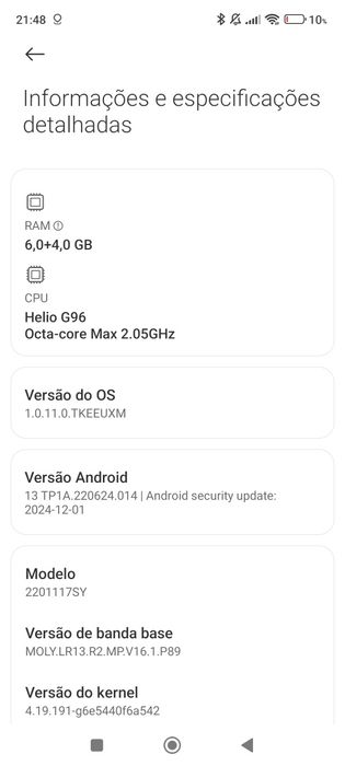 Xiaomi Redmi Note 11S
