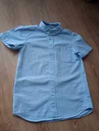 H&M Chłopięca koszula z krótkim rękawem bawełniana