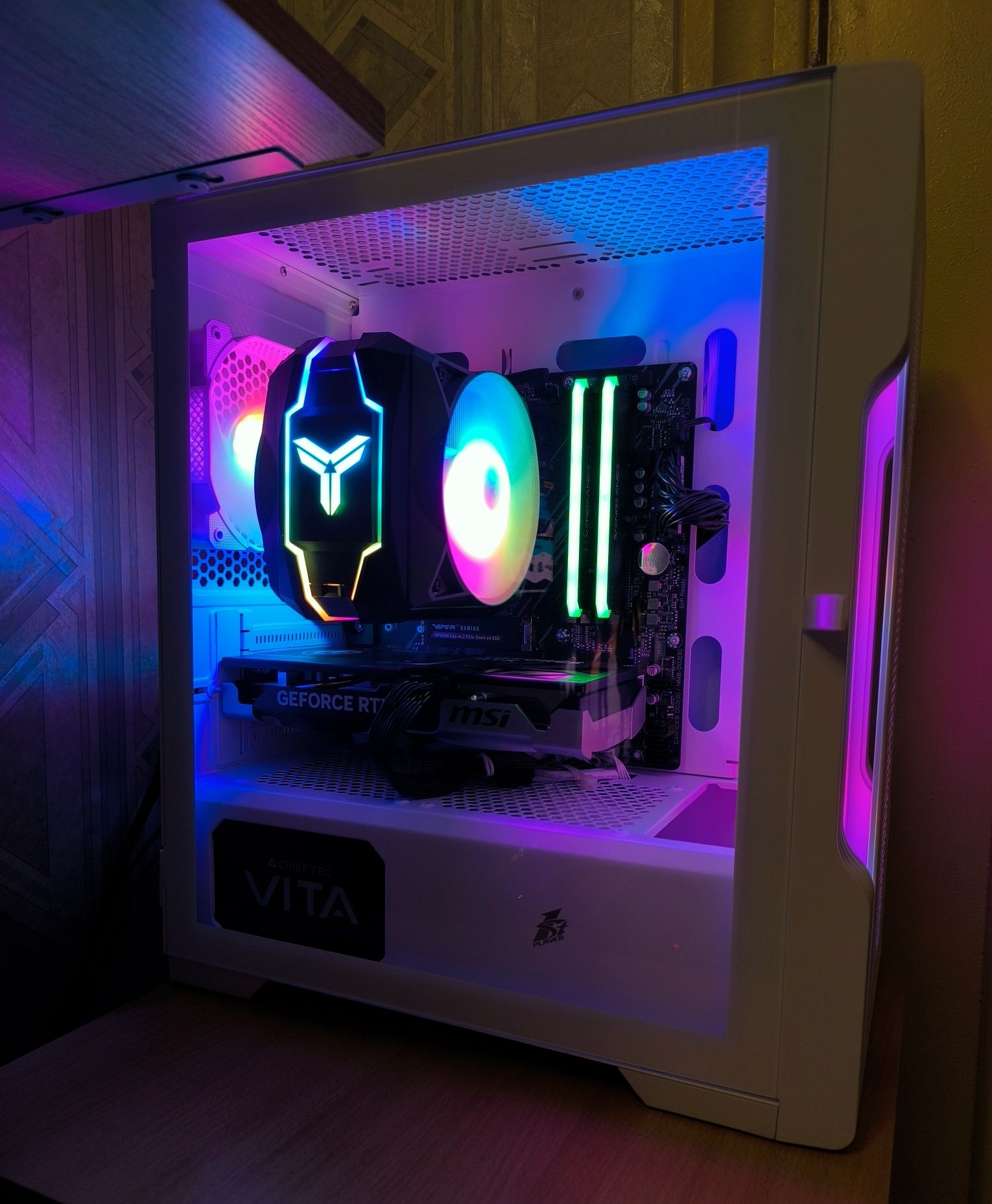 Новий сучасний та потужний ігровий комп'ютер з відеокартою 5060 ti 16G