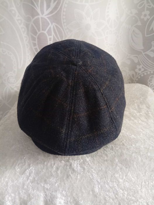 Heritage Traditions kaszkiet wełniany w kratę