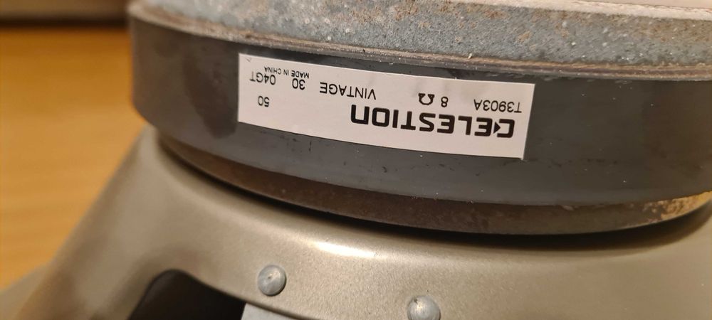 Druga para celestion vintage30