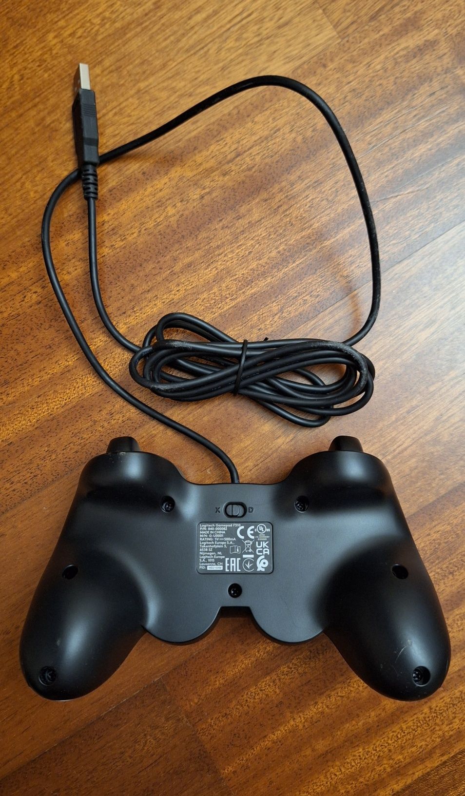Проводной геймпад Logitech F310 джойстик