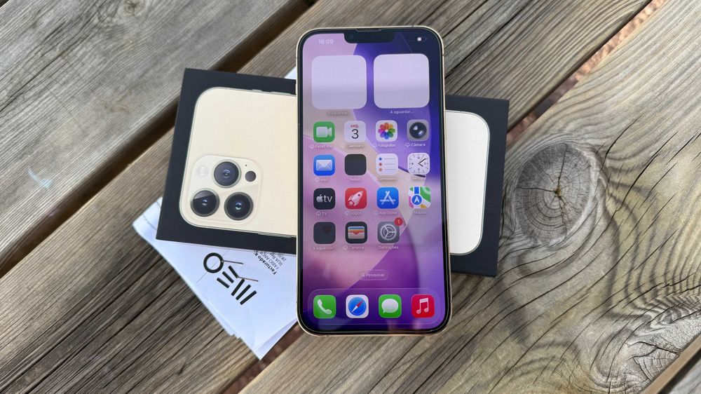 Vendo troco iPhone 13 Pro Max 256Gb Gold C/Fatura Nacional