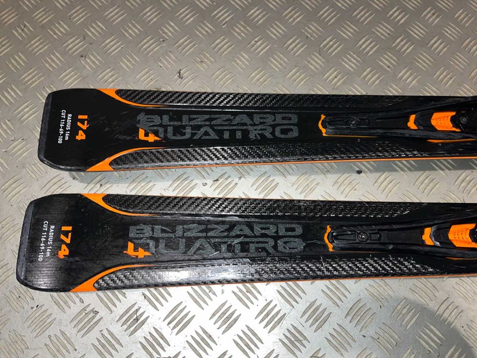 Narty BLIZZARD QUATTRO RS 174 cm TOP ! Carbon