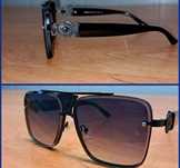 Okulary męskie Versace Filtr Uv Nowe